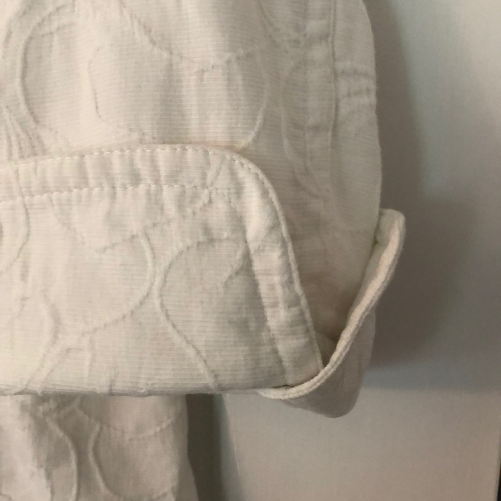 Coldwater Creek embossed casual jacket - Picture 4 of 9
